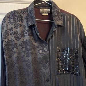 Vintage Marnie west blouse. L